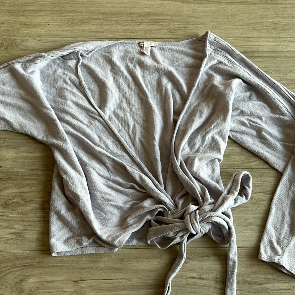 Wrapped Sweater Top